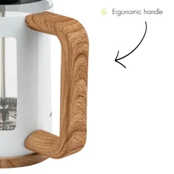 Leopold Vienna Cafetière Franca Wit 600 ml Outlet