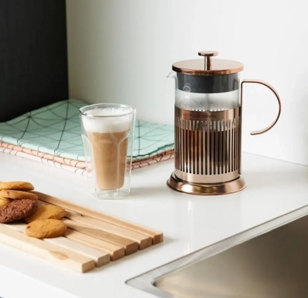 Leopold Vienna Cafetière 800ml Koper Best