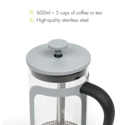 Leopold Vienna Cafetière Moshi Grijs 0,6 L Best