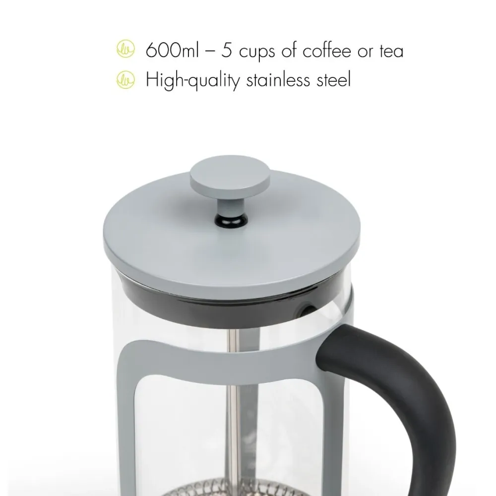 Leopold Vienna Cafetière Moshi Grijs 0,6 L Best
