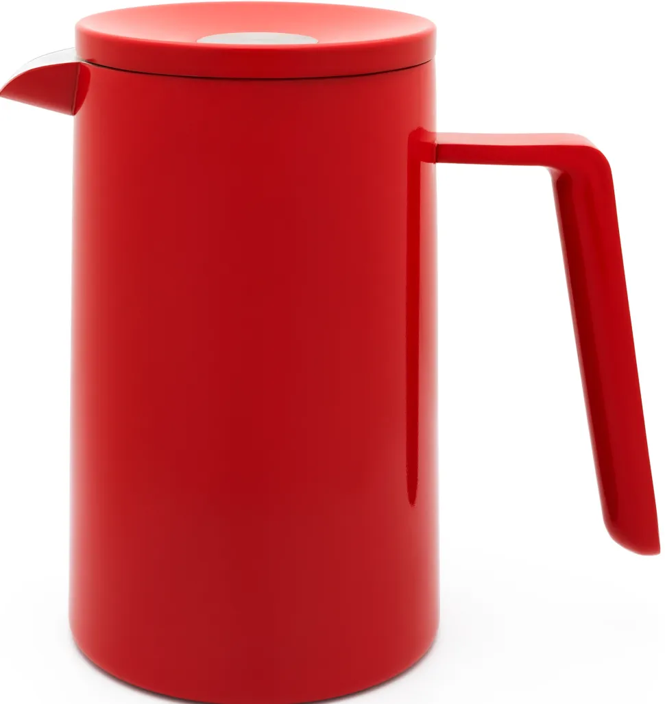 Cafetière Leopold Vienna San Marco 1L Rood