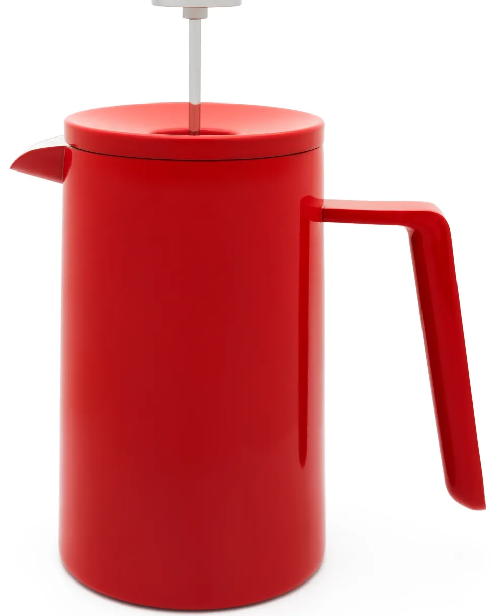 Cafetière Leopold Vienna San Marco 1L Rood