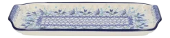 Bunzlau Castle Cakeschaal Blue Garden Oblong Discount