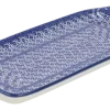 Bunzlau Castle Cakeschaal Oblong Midnight Blue (14,5 x 31,5 cm) Clearance
