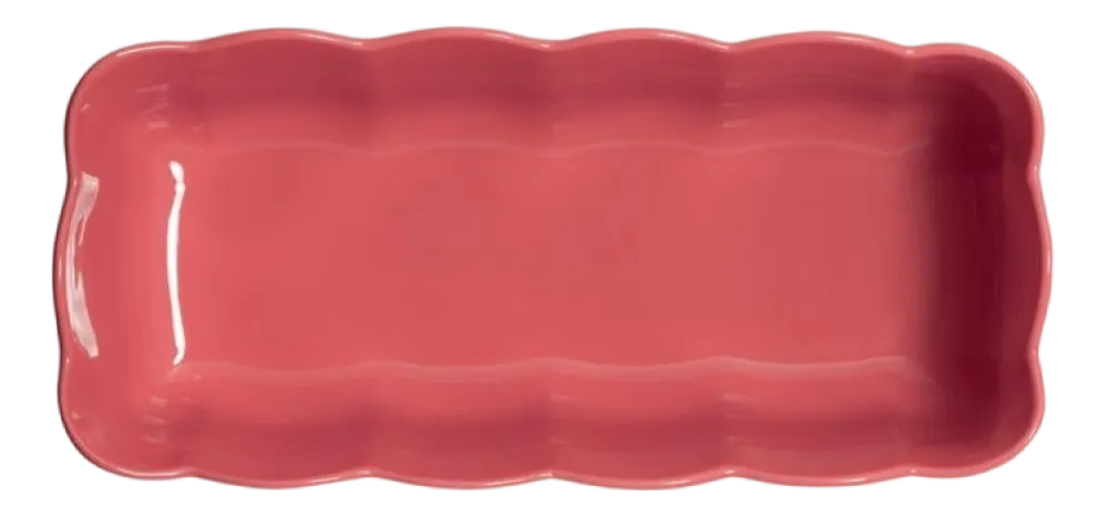Emile Henry Cakevorm Madeleine Rose Candy 28,5 x 15 x 9 cm Best