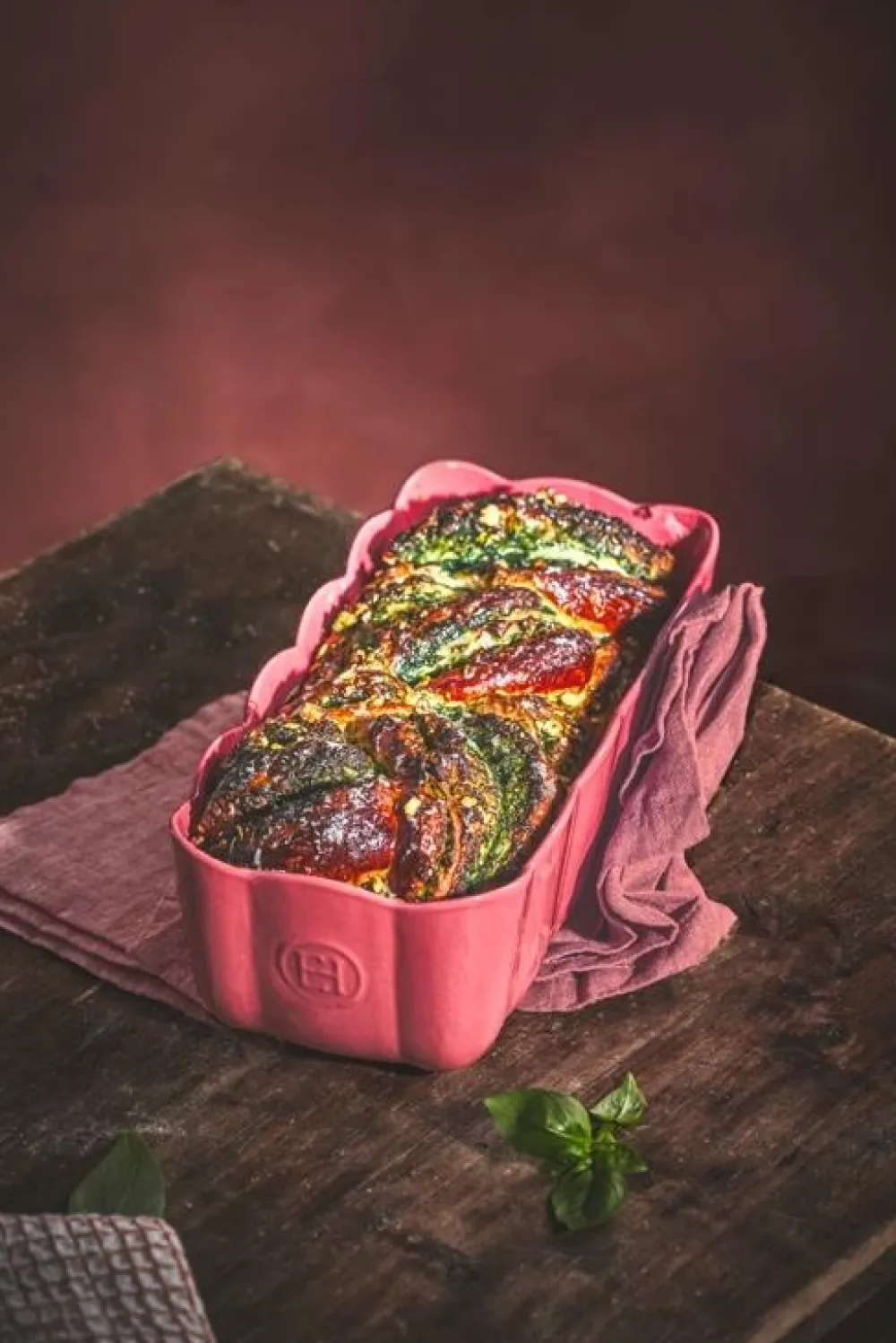 Emile Henry Cakevorm Madeleine Rose Candy 28,5 x 15 x 9 cm Best