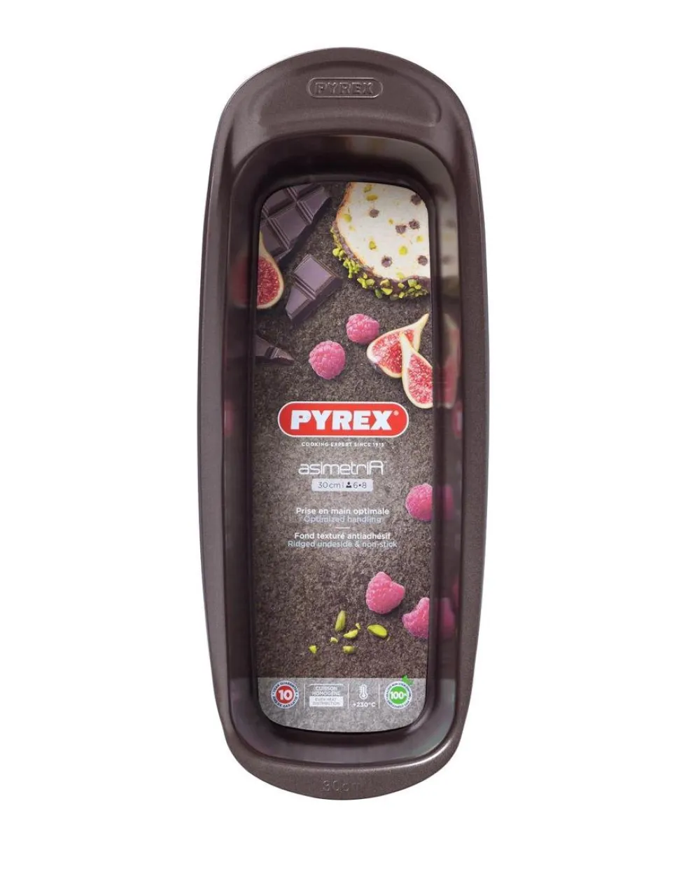 Cakevorm Pyrex Asimetria Bruin 30 cm