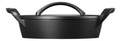 Le Creuset Campagnard BBQ Outdoor Mat Zwart 28 cm Sale