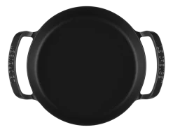 Le Creuset Campagnard BBQ Outdoor Mat Zwart 28 cm Sale