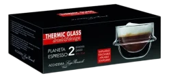 Luigi Bormioli Cappuccinoglas Planeta 230 ml (Set van 2) Hot