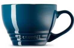 Le Creuset Cappuccino Mok Deep Teal 400ml New