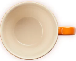 Cappuccino Mok Le Creuset Oranjerood 400ml