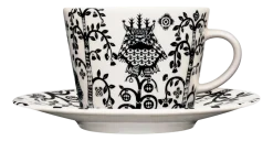 Cappucinokop Iittala Taika Zwart 200 ml