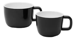 Cappucinokop Serax Passe-Partout Tableware By Vincent Van D Black White 200 ml