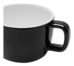 Cappucinokop Serax Passe-Partout Tableware By Vincent Van D Black White 200 ml