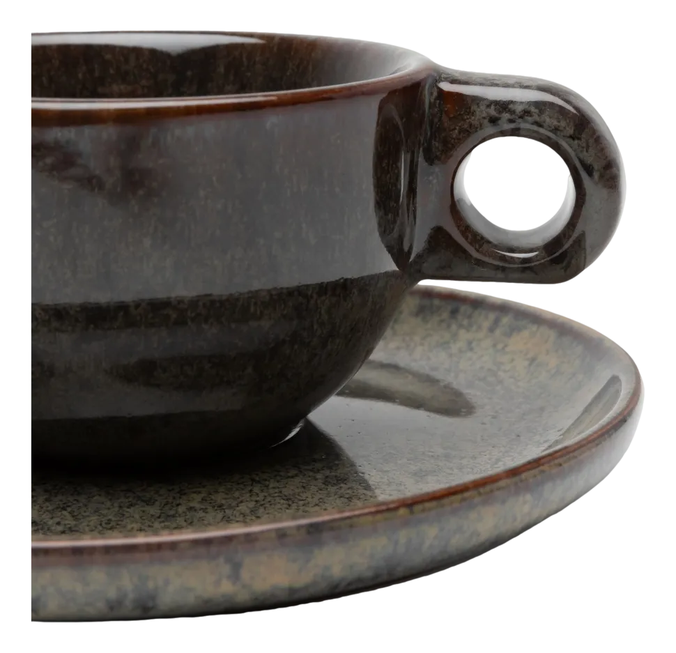 Cappucinokop Serax Surface Tableware By Sergio Herman Indi Grey 230 ml