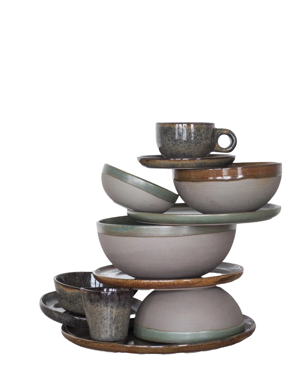 Cappucinokop Serax Surface Tableware By Sergio Herman Indi Grey 230 ml