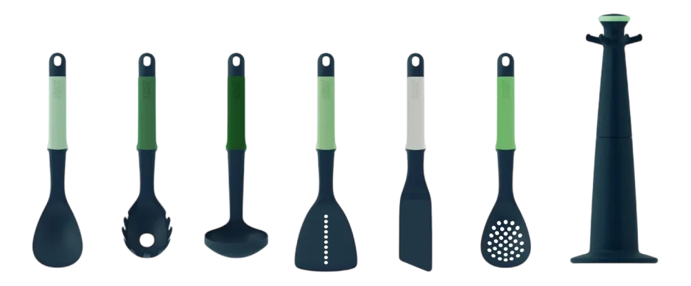 Joseph Joseph Carrousel met Keukenhulpen Elevate Groen (6-delig)