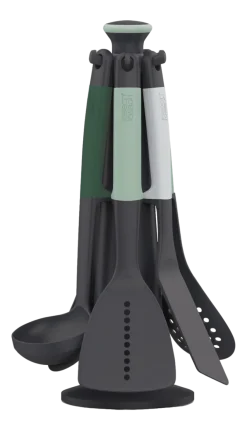 Joseph Joseph Carrousel met Keukenhulpen Elevate Groen (6-delig)