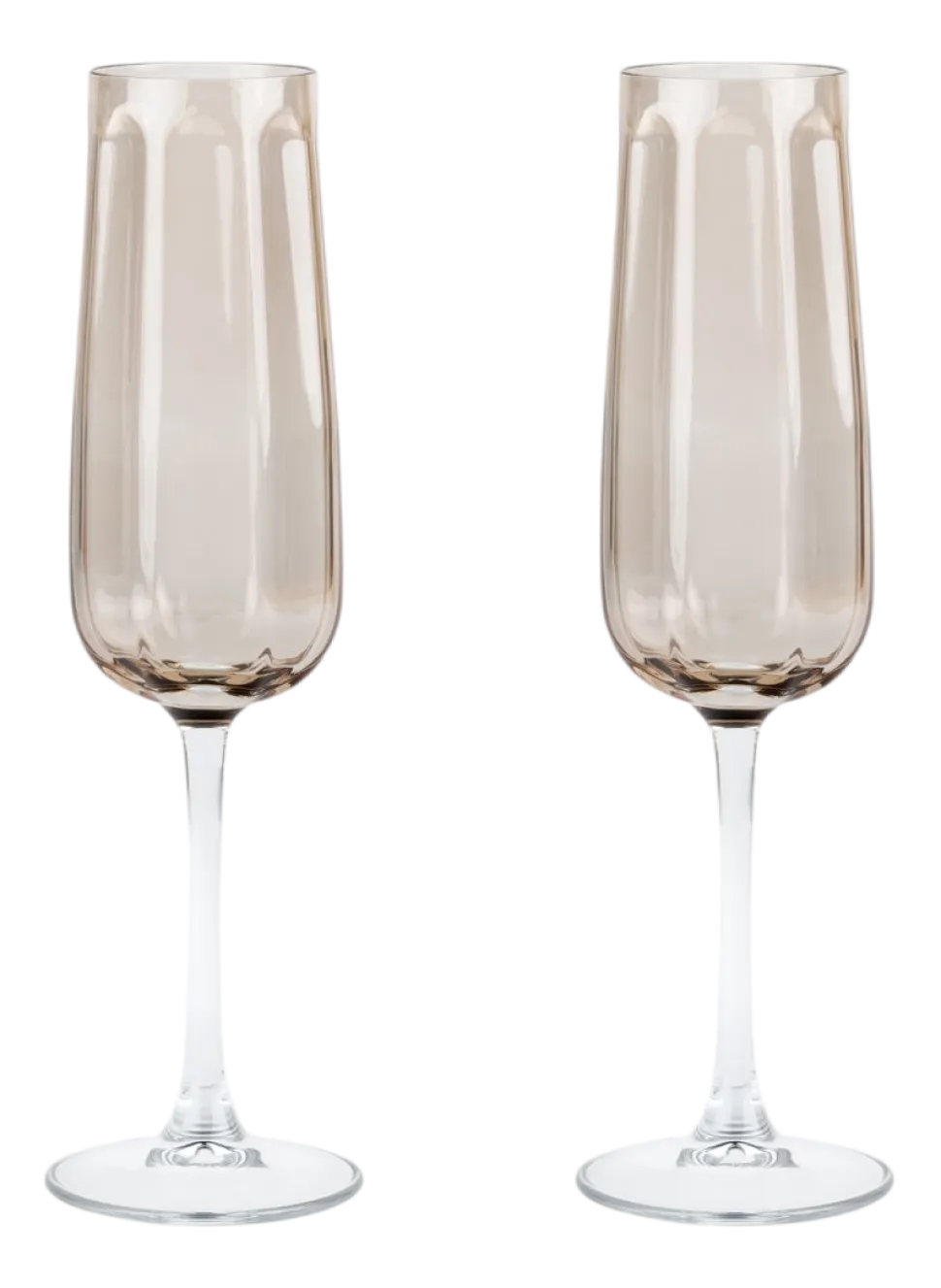 Champagneflûte Leopold Vienna Corvina Bruin 240 ml (Set van 2)