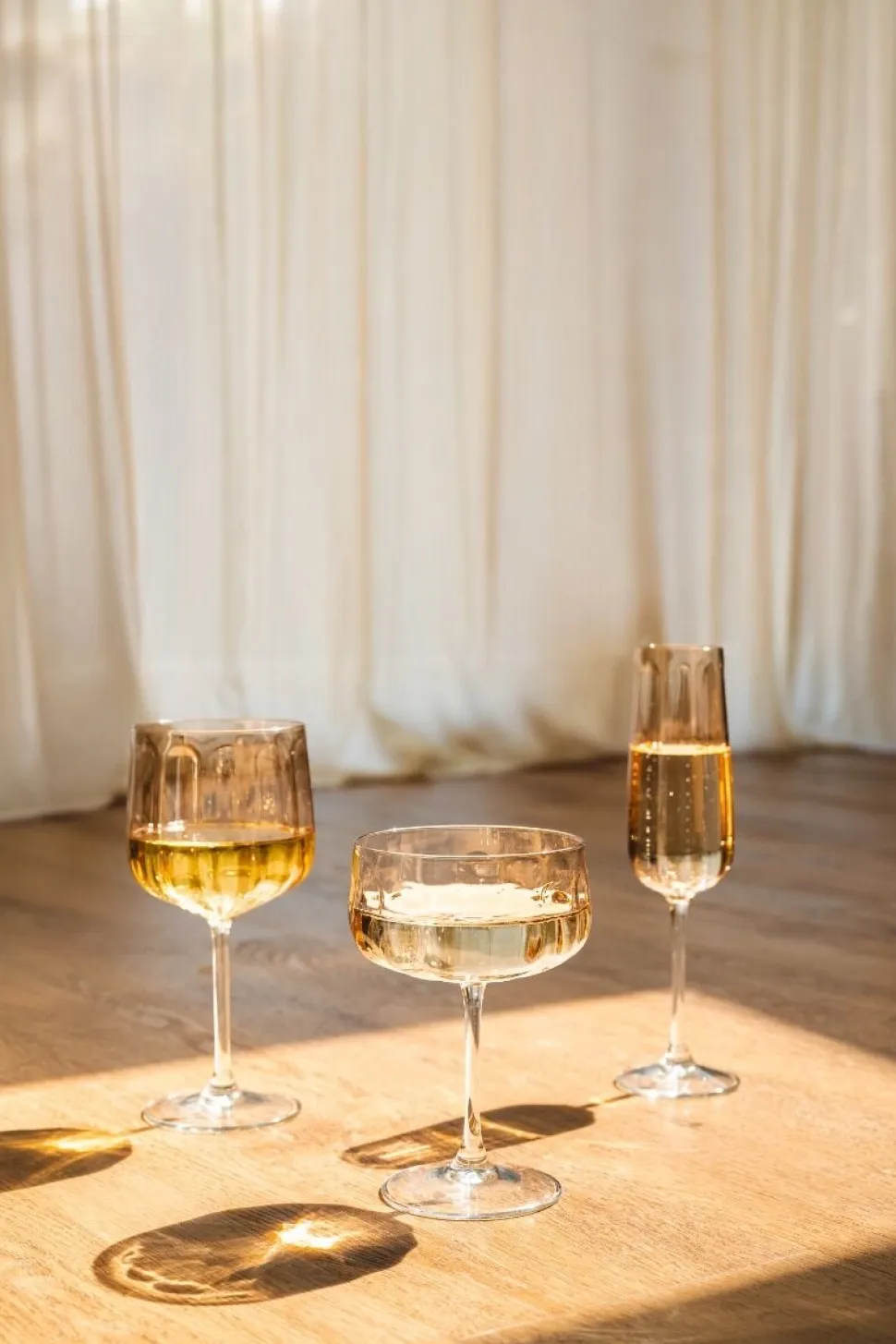 Champagneflûte Leopold Vienna Corvina Bruin 240 ml (Set van 2)