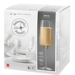 Bormioli Rocco Champagneglas Planeo 24 cl (Set van 4)