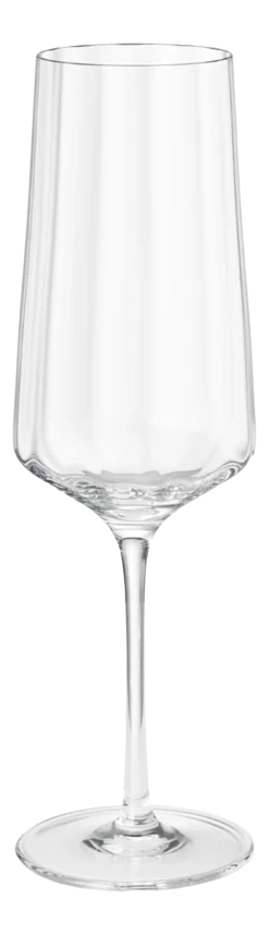 Georg Jensen Champagneglas Bernadotte Crystalline 270 ml (Set van 6) New