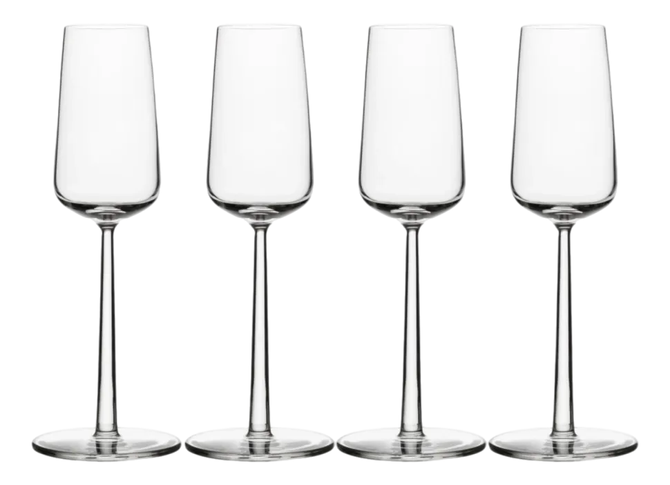 Champagneglas Iittala Essence Transparant 210 ml (Set van 4)