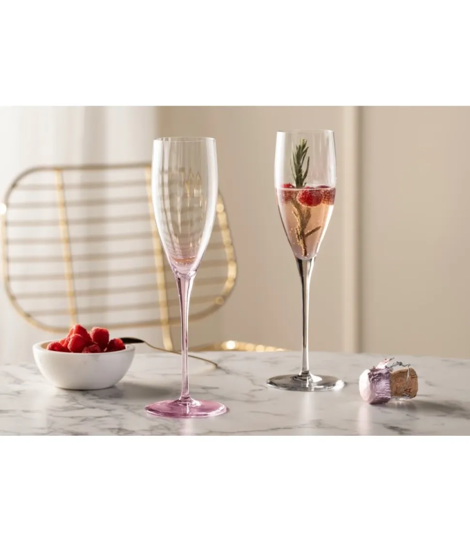 Champagneglas Leonardo Poesia Grijs 250ml (Set van 6)