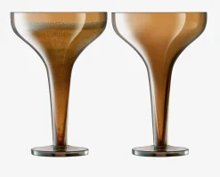 Champagneglas L.S.A. Epoque Glas Oranje 150 ml (2-Delig)
