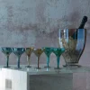 L.S.A. Champagneglas Epoque Glas Blauw 150 ml (2-Delig) Outlet