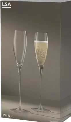 L.S.A. Champagneglas Wine 160 ml (set van 2) Outlet
