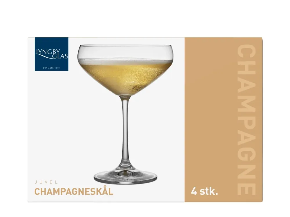 Lyngby Champagneglas Bowl 34cl (4-delig) Hot
