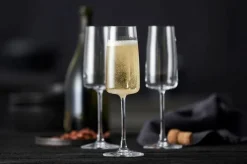 Lyngby Champagneglas Glas Krystal Zero Clear 300 ml (4-delig) Best