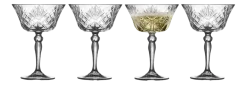 Lyngby Champagneglas Melodia Clear 260 ml (Set van 4) New
