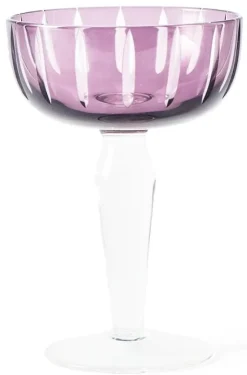 Champagneglas POLSPOTTEN Coupe Cuttings Multicolour (Set van 6)