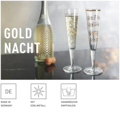 Champagneglas Ritzenhoff Goldnacht #2 205 ml