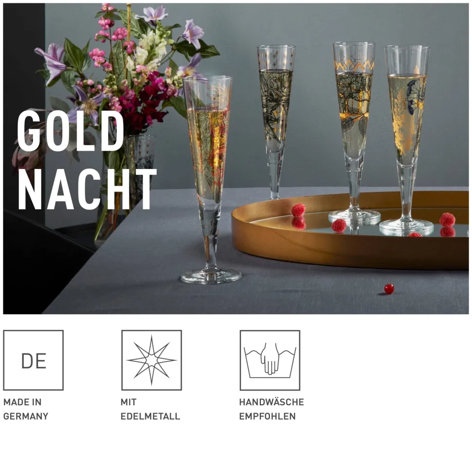 Champagneglas Ritzenhoff Goldnacht #33 205 ml