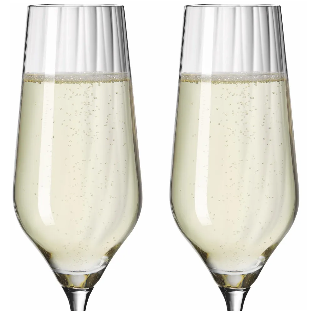 Ritzenhoff Champagneglas Sternschliff #1 250 ml (Set van 2) New