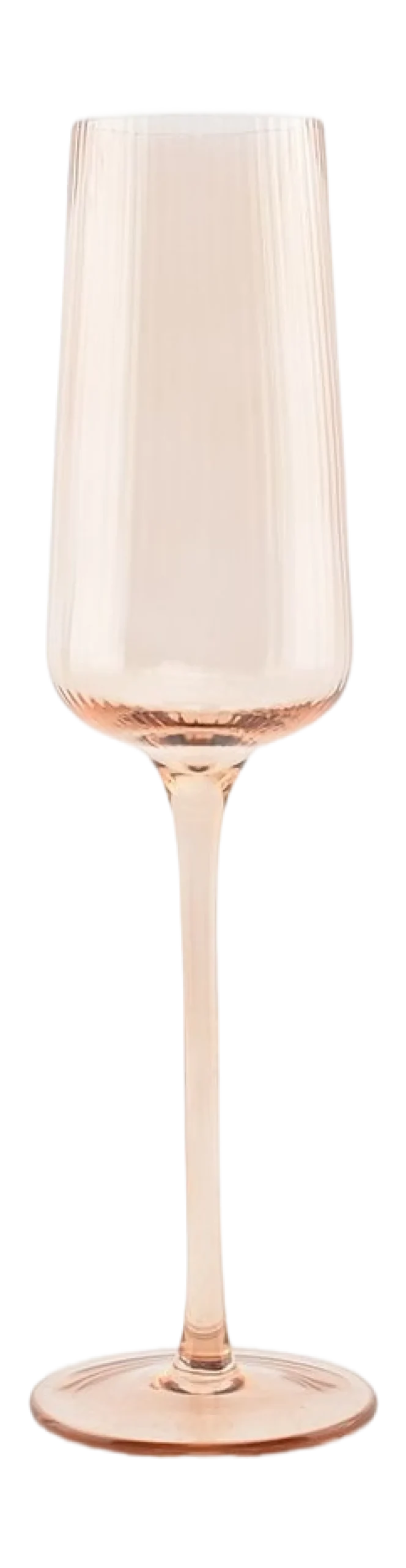 Champagneglas Salt & Pepper Ray Transparent / Amber 240 ml (Set van 4)
