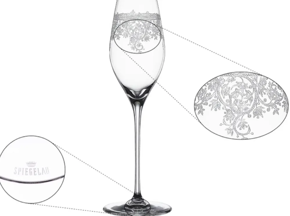Spiegelau Champagneglas Arabesque 300 ml (2-Delig)