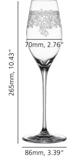 Spiegelau Champagneglas Arabesque 300 ml (2-Delig)