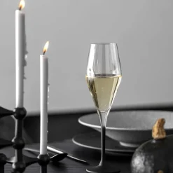 Champagneglas Villeroy & Boch Manufacture Rock Transparant 120 ml (4-delig)