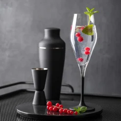 Champagneglas Villeroy & Boch Manufacture Rock Transparant 120 ml (4-delig)