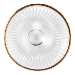 Champagneglas vtwonen with Gold Rim Clear 230 ml (Set van 4)