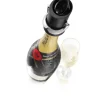 Champagne Saver Vacu Vin Zwart