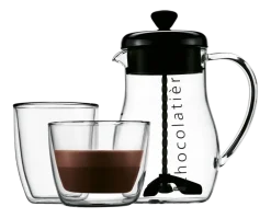 Chocolatiere Bodum Chocolatiere Met RVS Deksel Zilver 1 L