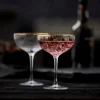 Lyngby Cocktailglas Glas Palermo Gold 315 ml (4-delig) Hot
