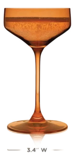 Cocktailglas Viski Reserve Nouveau Amber 192 ml (Set van 2)