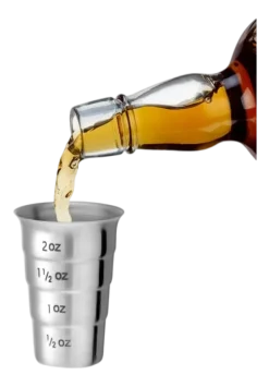 Cocktail Maatbeker Innovine Stepped Jigger 60 ml